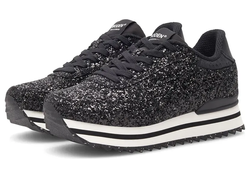 Woden sneaker Zwart (WL661-020)