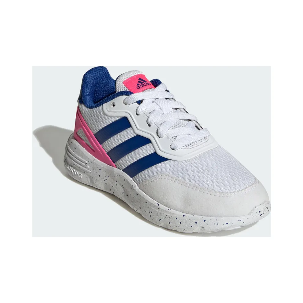 adidas Nebzed Lifestyle Lace Cloud White / Royal Blue / Lucid Pink (IG7252)