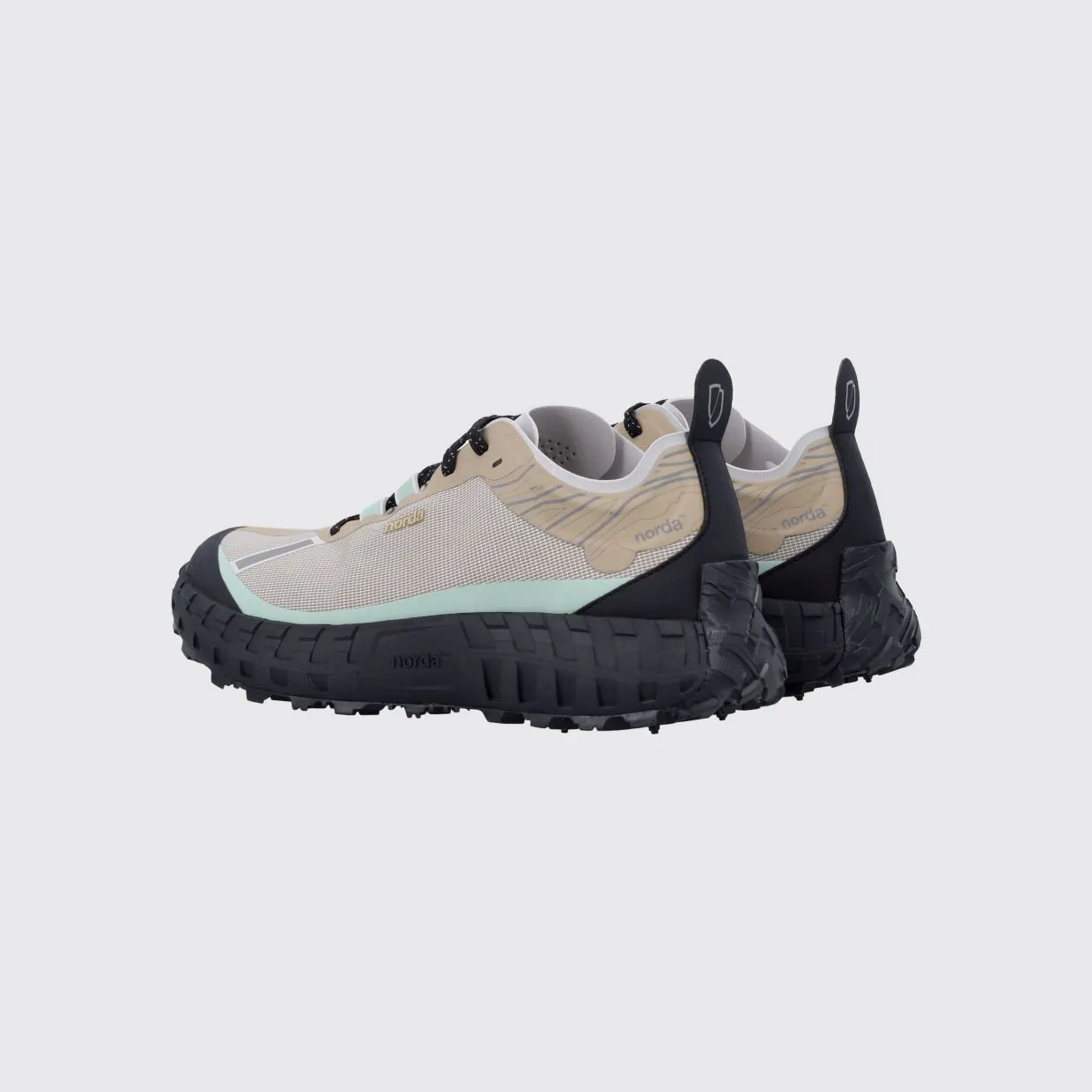 Norda 001A Technical Fabric Sneakers Dove Grey (001AMASTRAL) (2)
