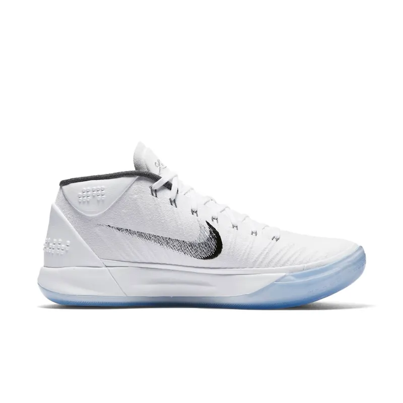 Nike Kobe A.D. White Ice White/Metallic Silver-Ice (922482-102)