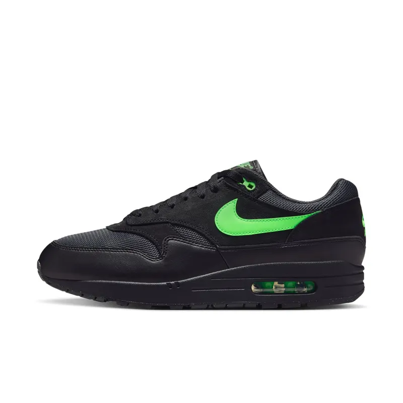 Nike Air Max 1, Black FZ5808-012 – “Black / Electric Green”