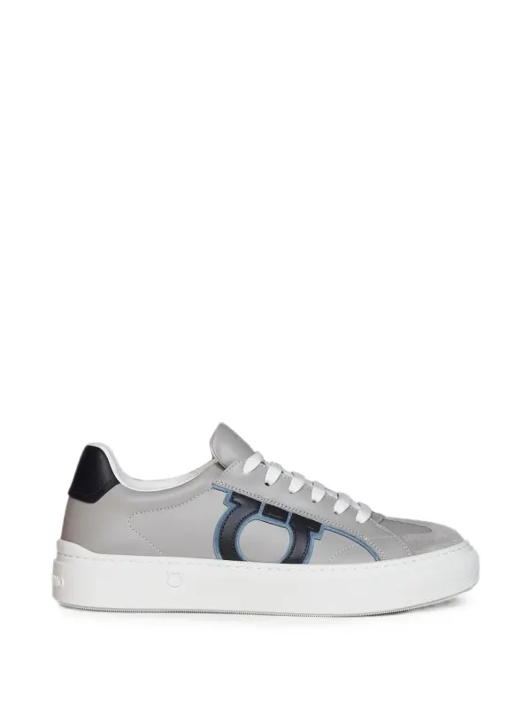 Ferragamo Gancio leren – Grey (796258)