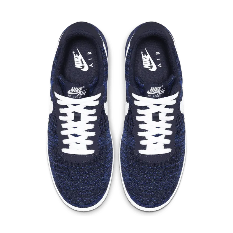 Nike Air Force 1 Flyknit 2 College Navy College Navy/Pure Platinum-Black-White (AV3042-400)