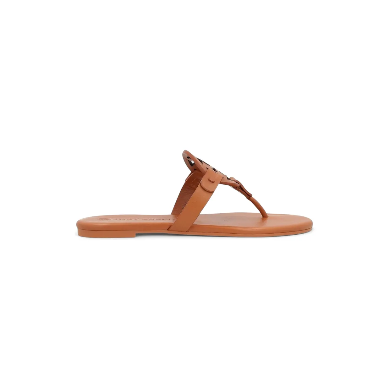 Tory Burch Miller Soft Sandals Bourbon Miele Tan Brown (90582-200)