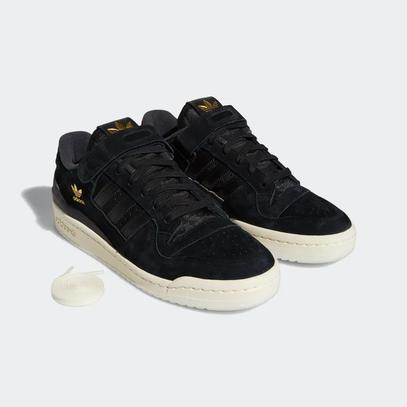 adidas Forum 84 Low Core Black / Cream White / Carbon (Q46366)