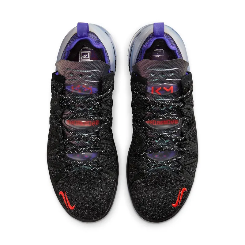 Nike Lebron 18 Kylian Mbappe Black/Purple-Red (DB8148-001/DB7644-001)