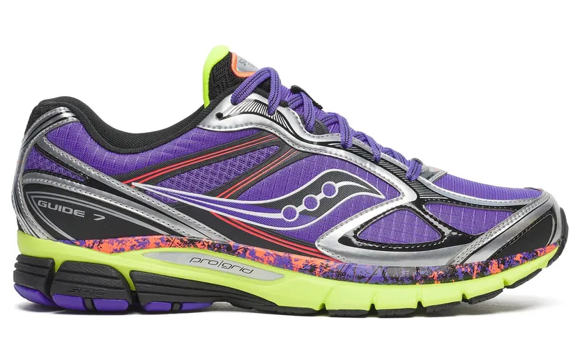 SAUCONY ProGrid Guide 7 Hi Octane “Purple / Citron” (S70995-2)