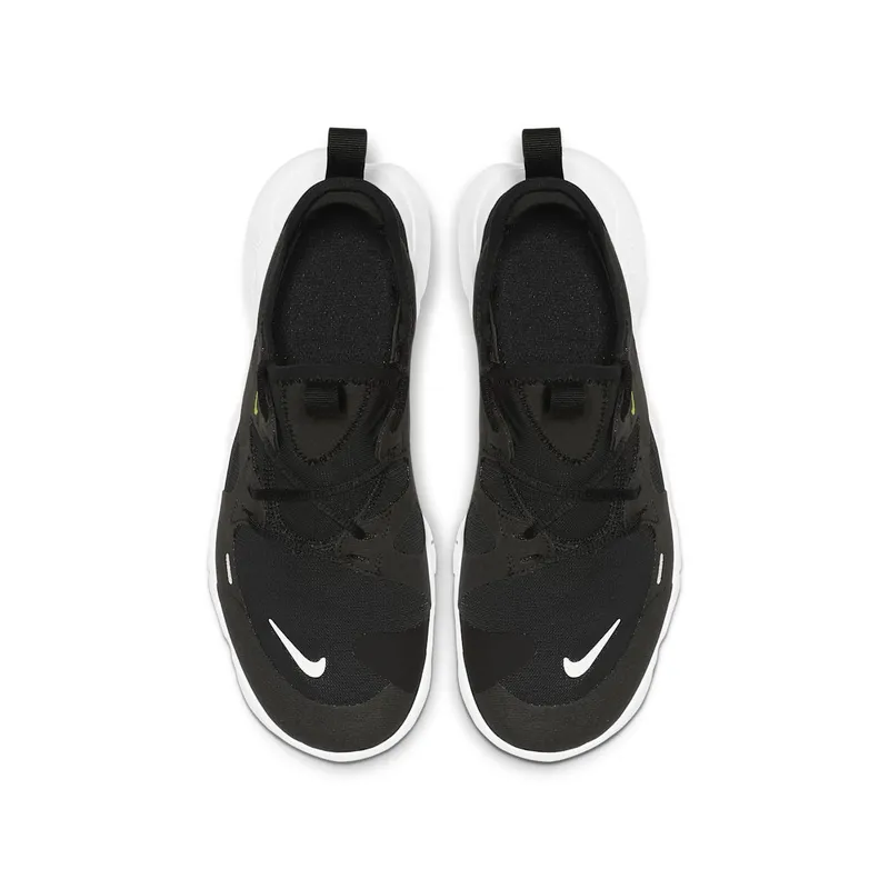 Nike Free RN 5.0 Black Volt White (GS) Black/Anthracite-Volt-White (AR4143-001)