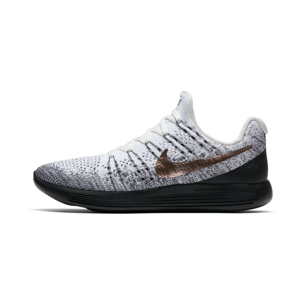 Nike Lunar Epic Low Flyknit 2 Explorer White/Metallic Red Bronze-Black (904742-100)