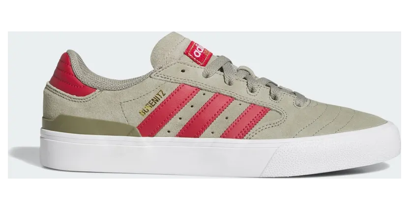 Adidas BUSENITZ VULC II Silver Pebble / Team Victory Red / Cloud White (KJ0248)