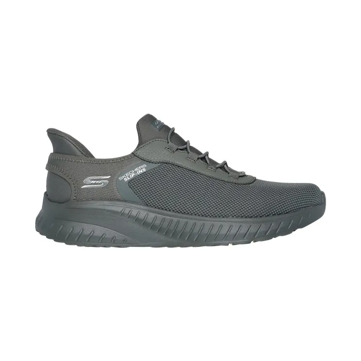 Skechers Slip-ins: BOBS Sport Squad Chaos – Olijf – “Green” (118303 OLV)