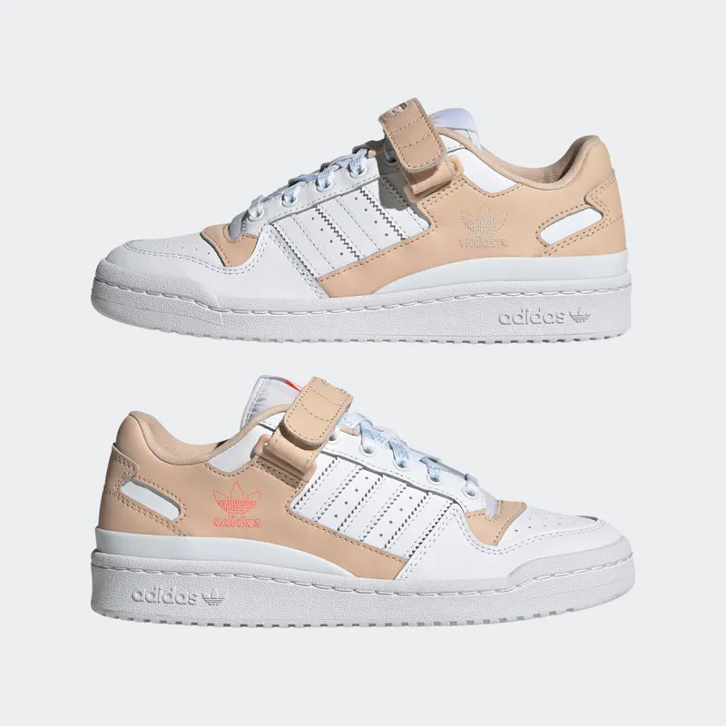 Adidas Forum Low Halo Blush / Cloud White / Acid Red (GW0569)
