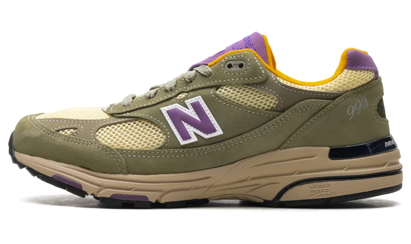 New Balance 993 “Made in USA – Olive Leaf / Maize” (U993OL)