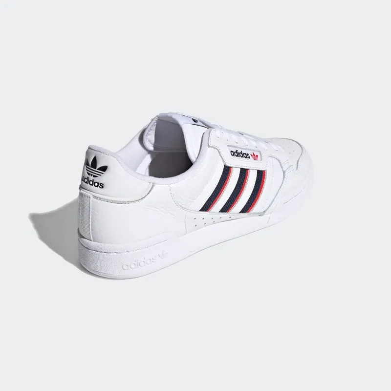 Adidas Continental 80 Stripes Cloud White / Collegiate Navy / Vivid Red (FX5090)