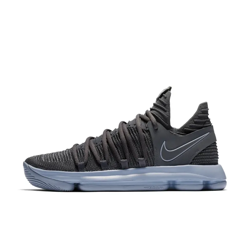 Nike KD 10 Dark Grey Dark Grey/Reflect Silver (897815-005)