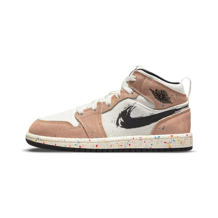 Jordan 1 Mid SE Brushstroke (DA8007-100)
