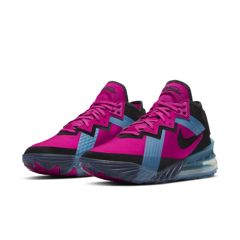 LeBron 18 Low’Neon Nights’Basketbalschoen Red (CV7562-600)