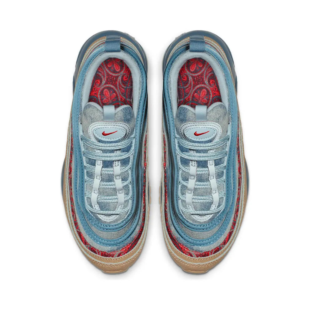 Nike Air Max 97 Wild West (GS) Parachute Beige/University Red-Thunderstorm-Light Armory Blue-Sail (BV6374-200)
