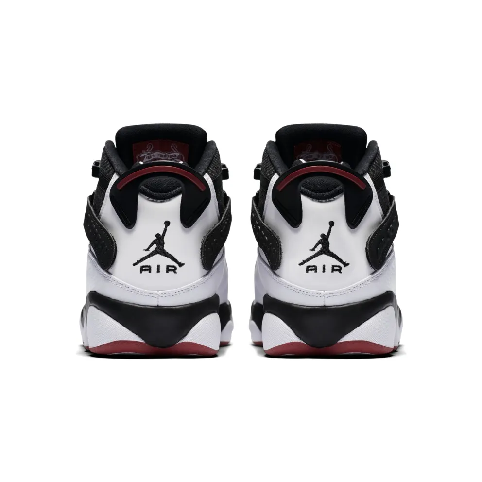Jordan 6 Rings Black White Gym Red Black/White-Gym Red (322992-012)
