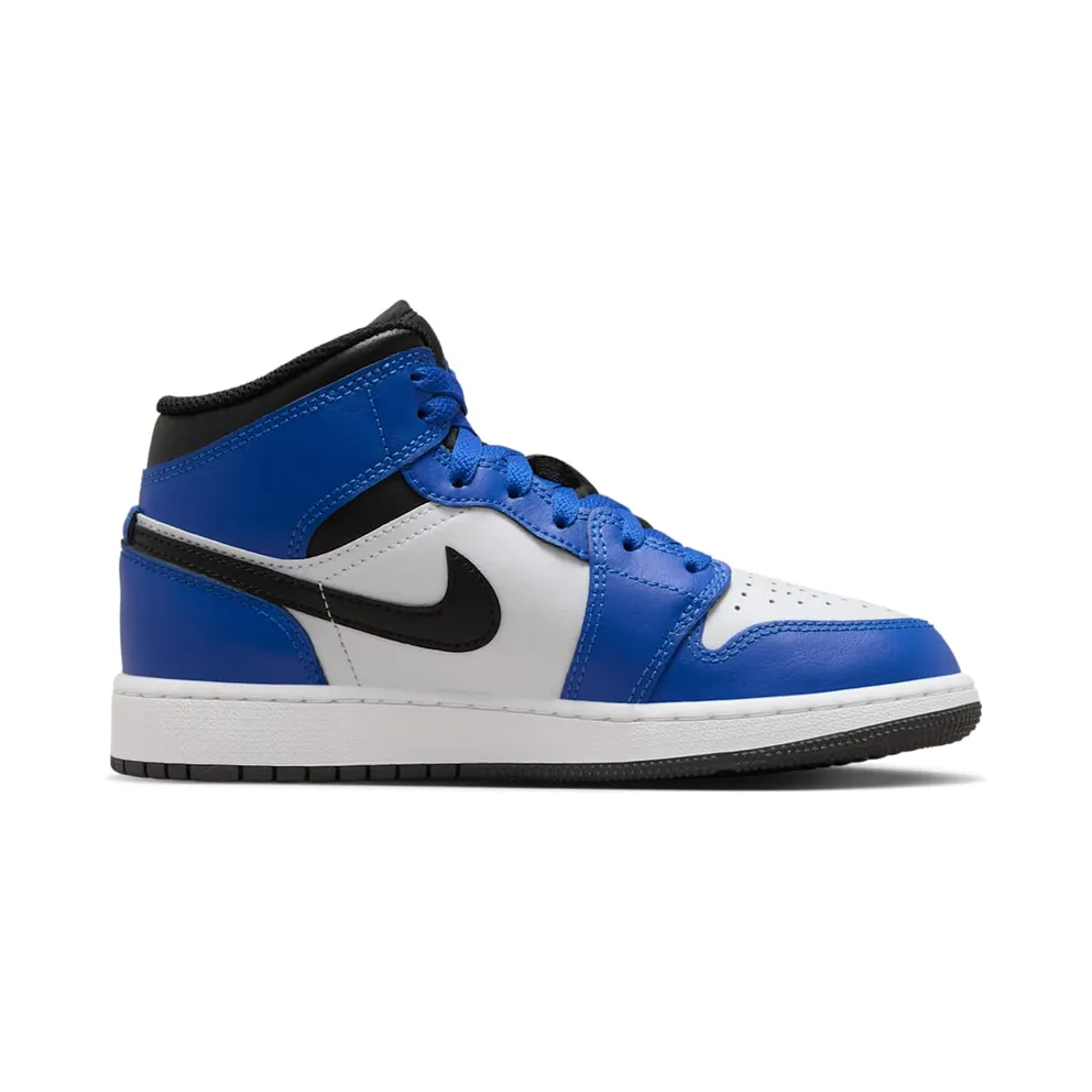 Jordan 1 Mid GS “Game Royal White Black” (DQ8423-402)