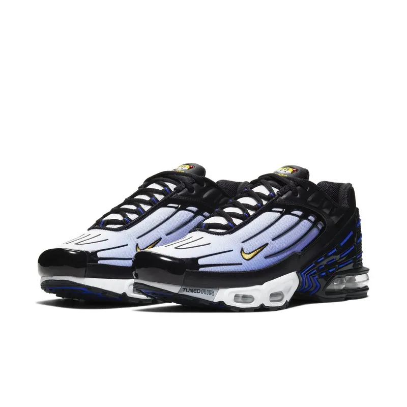 Nike  Air Max Plus 3 Hyper Blue Black/Hyper Blue-Dynamic Yellow (CJ9684-001)