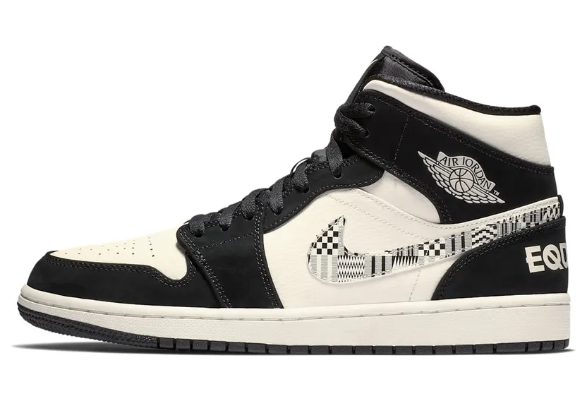 Air Jordan 1 Mid BHM Equality (852542-010)