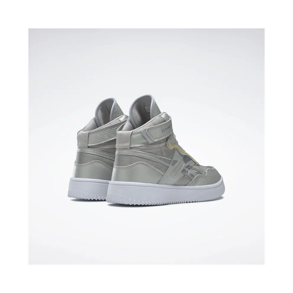 Reebok VB Dual Court Mid II Shoes Silver Metallic / Silver Metallic / White (FW9964)