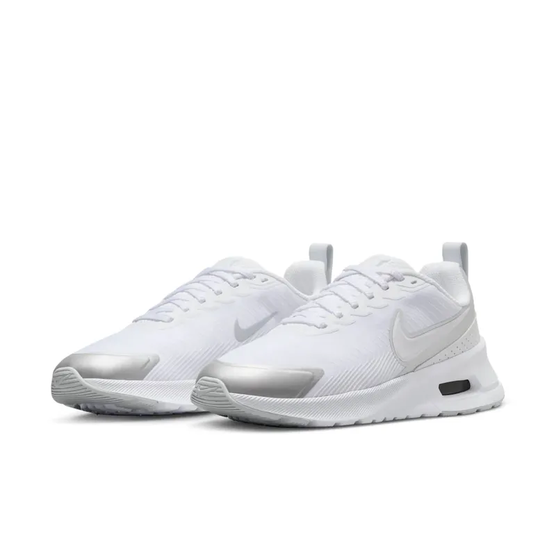 Nike Air Max Nuaxis White Pure Platinum Metallic Silver (HF1233-101)
