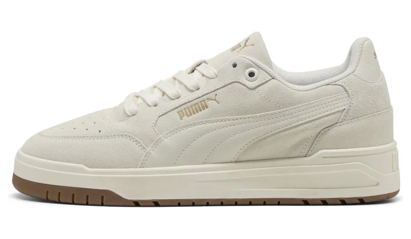 Puma Shuffle Downtown “Warm White / Vapor Gray / Puma Gold” (402597_03)