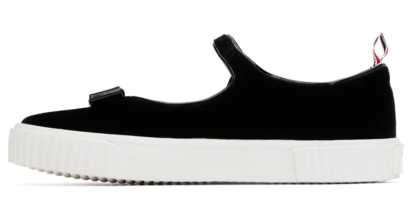 Thom Browne Black John Tennis Sneakers (FFF094A-03883) (3)