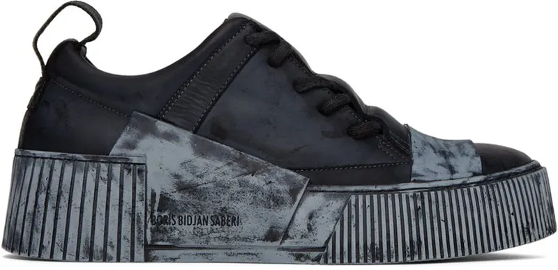 Boris Bidjan Saberi Black Bamba 2.1 Sneaker BLACK (324-BAMBA 2.1)