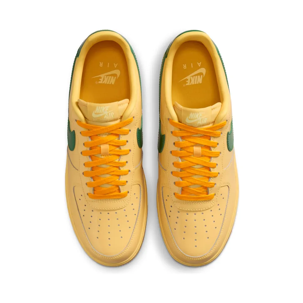 Nike Air Force 1 Low “Patent Leather Topaz Gold Pine Green” (IO4489-700)