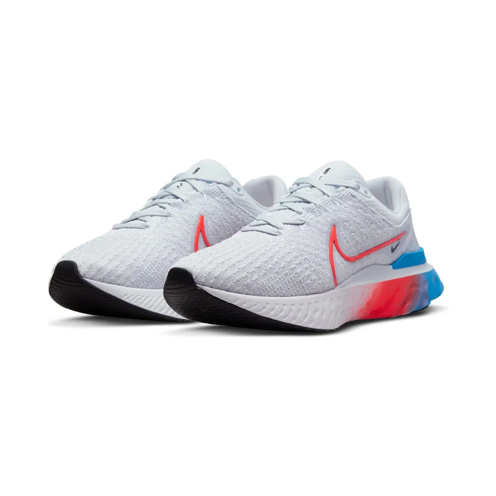 Nike React Infinity Run Flyknit 3 Road Running Grey (DV2178-001)
