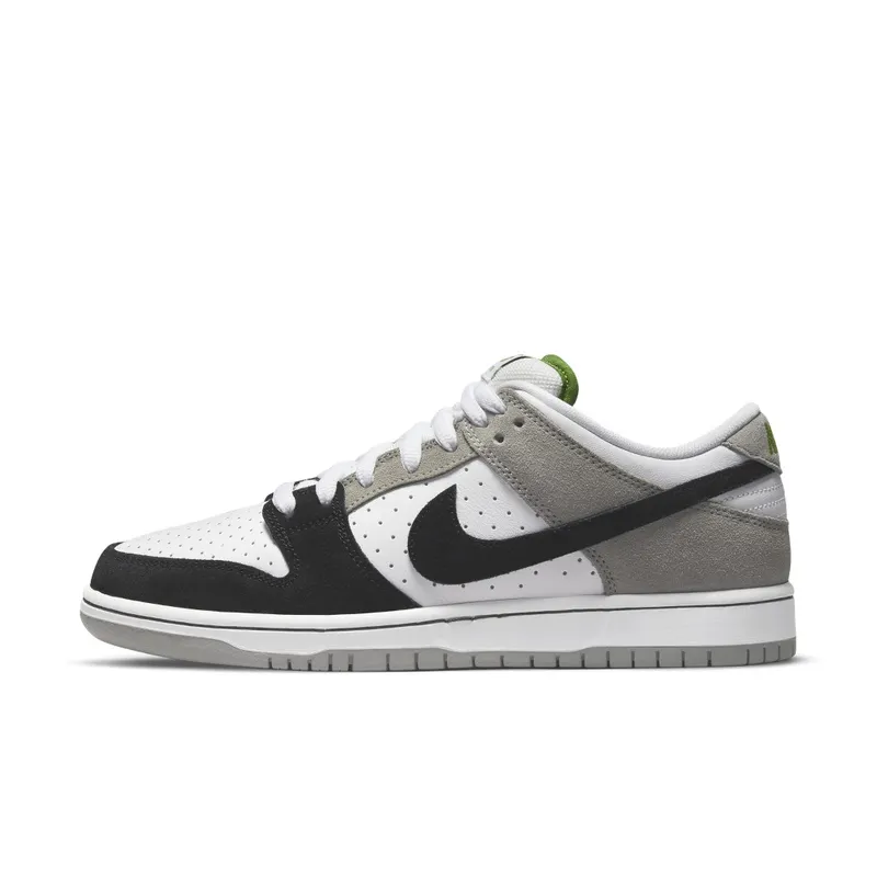 Nike SB Dunk Low Chlorophyll – “Medium Grey / White-chlorophyll-black” (BQ6817-011)