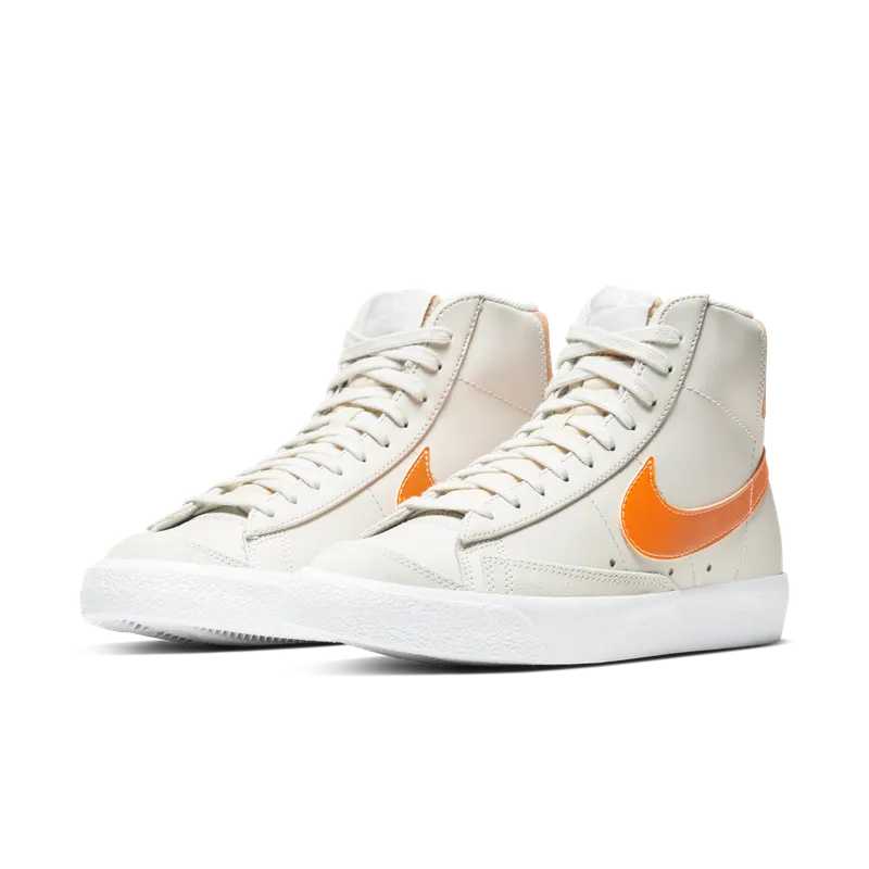 Nike Blazer Mid ’77 Light Bone (W) Light Bone/Orange Trance-White-Total Orange (CZ0461-001)