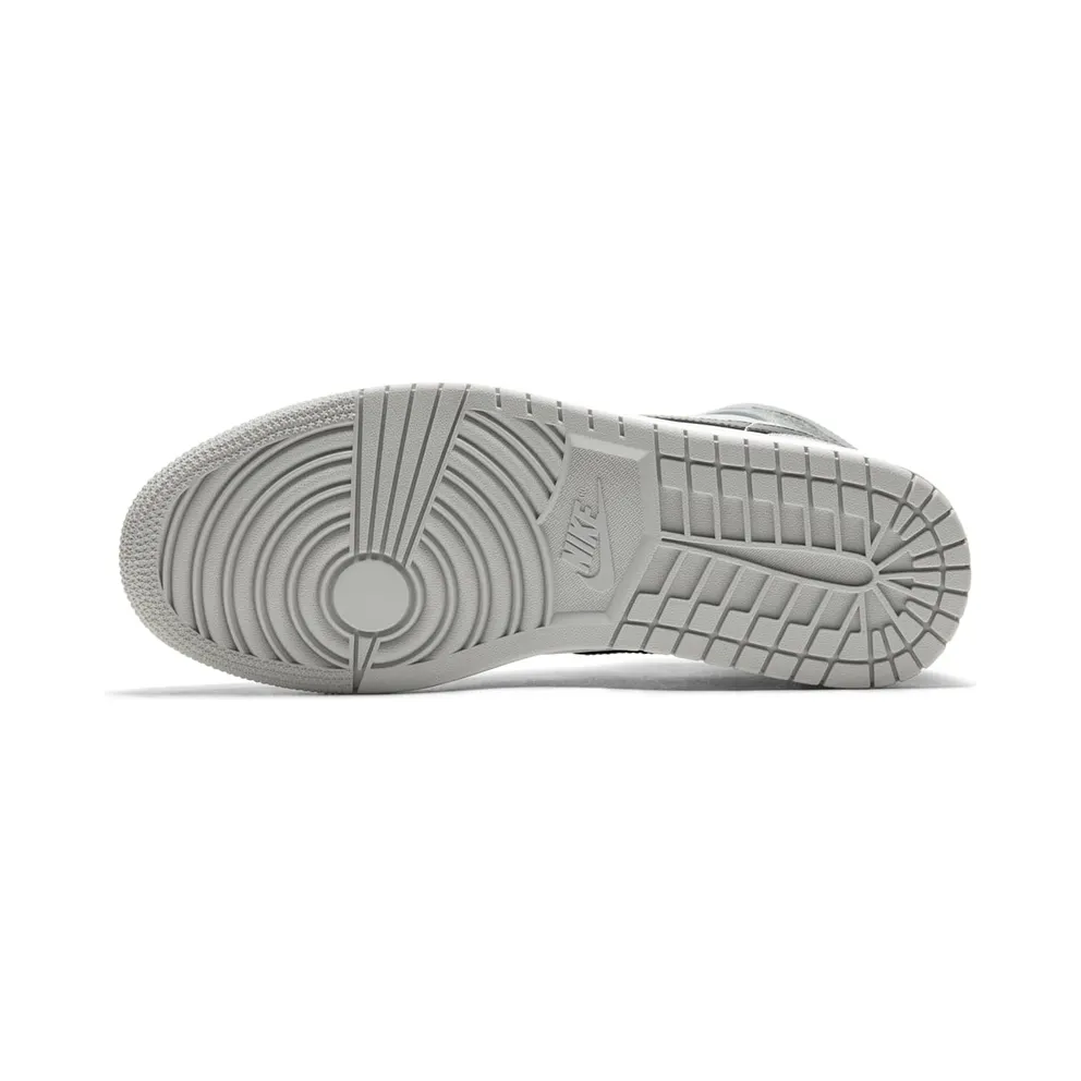 Jordan 1 Mid Light Smoke Grey Light Smoke Grey/Black-White (554724-092)