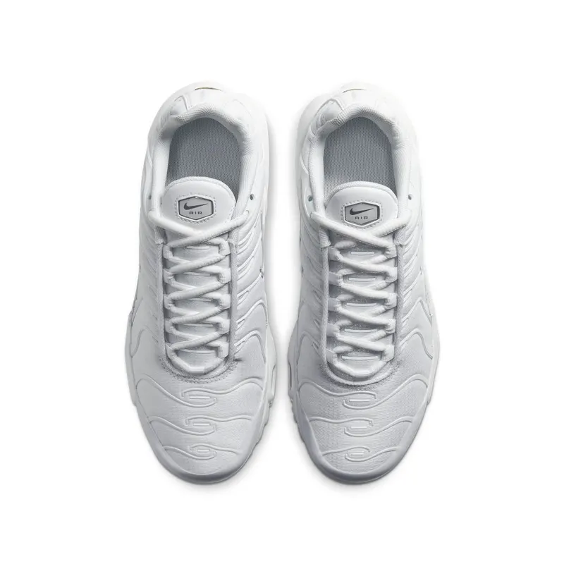 Nike Air Max Plus Older Kids’ White (CW7044-100)