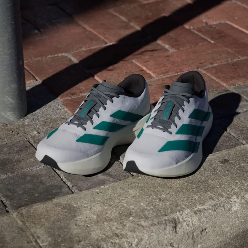 Adidas Adizero EVO SL Cloud White / Pure Teal / Grey Four (JS4487)