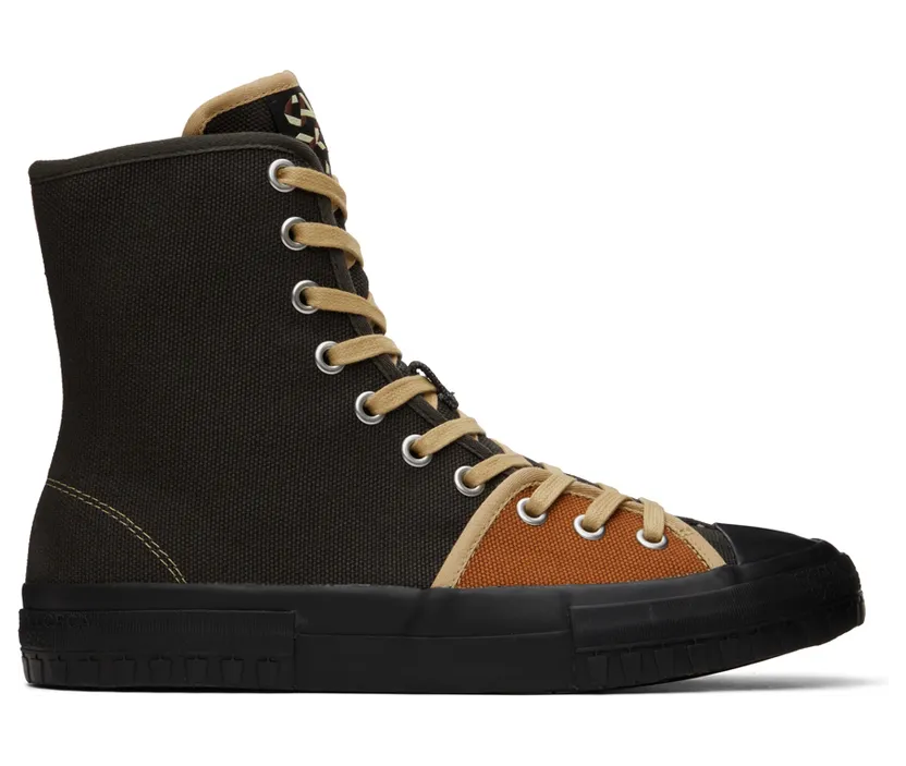 CamperLab Brown & Orange Color Block Sneakers (K300388-002)