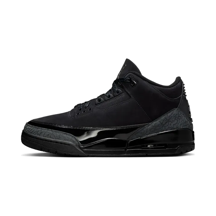 Air Jordan 3 Black Cat “Black / White / Dark Charcoal” (CT8532-001)