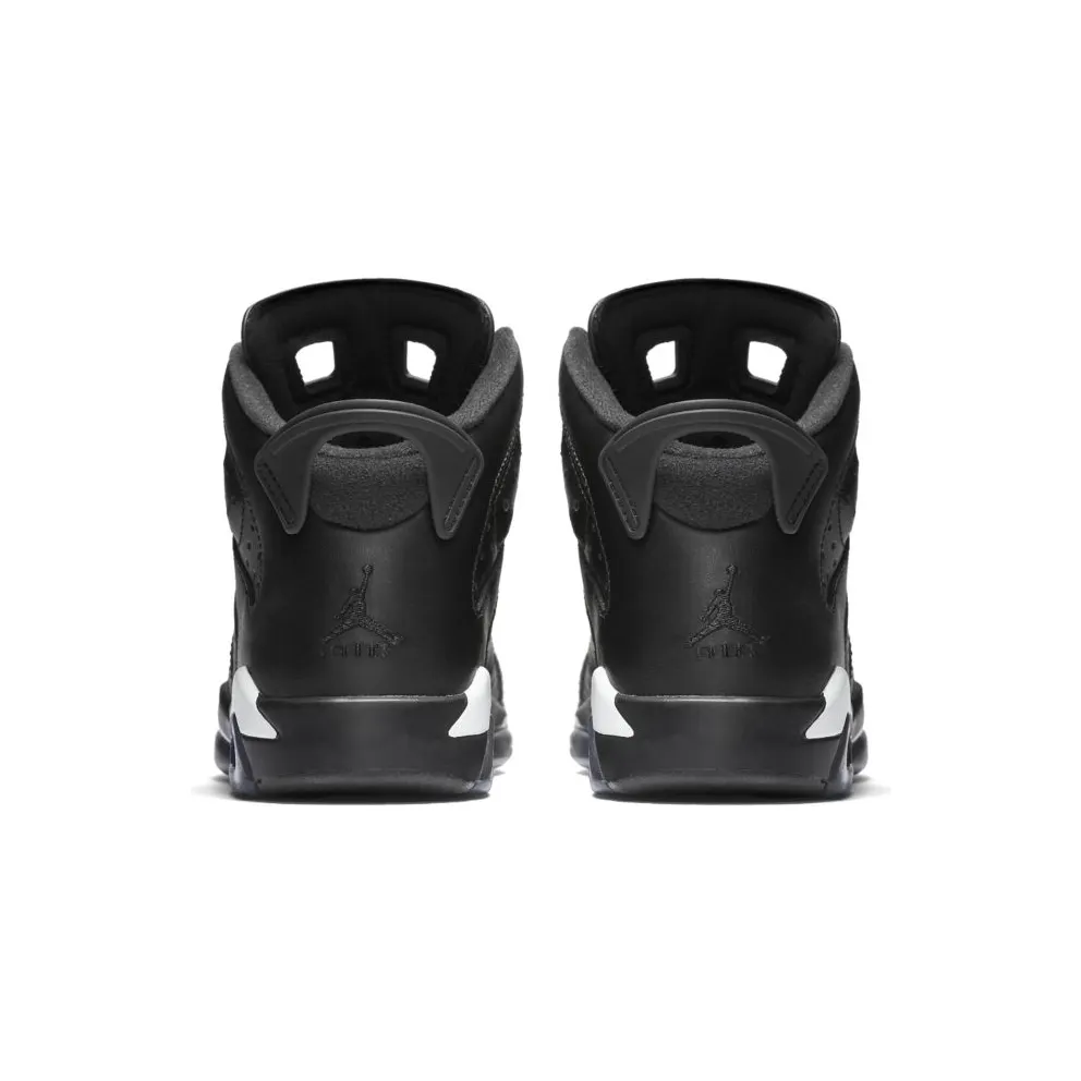 Jordan 6 Retro Black Cat (GS) Black/Black-White (384665-020)