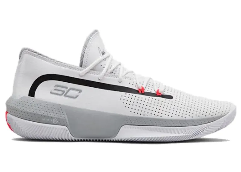Under Armour Curry SC 3Zero 3 White Black Grey (3022048-100)