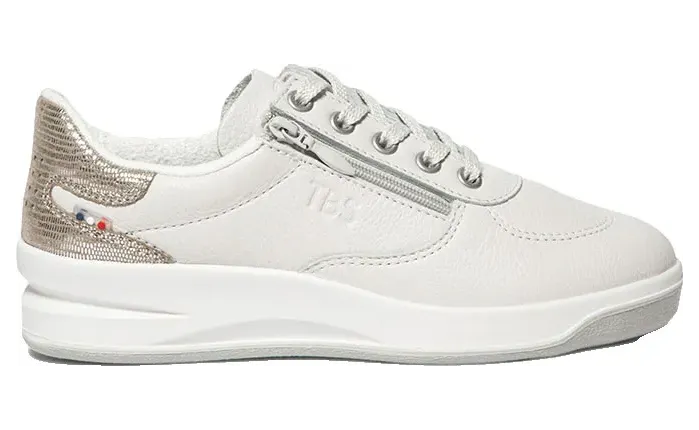TBS sneaker wit/zilver (BRAZIP2-S7E67)