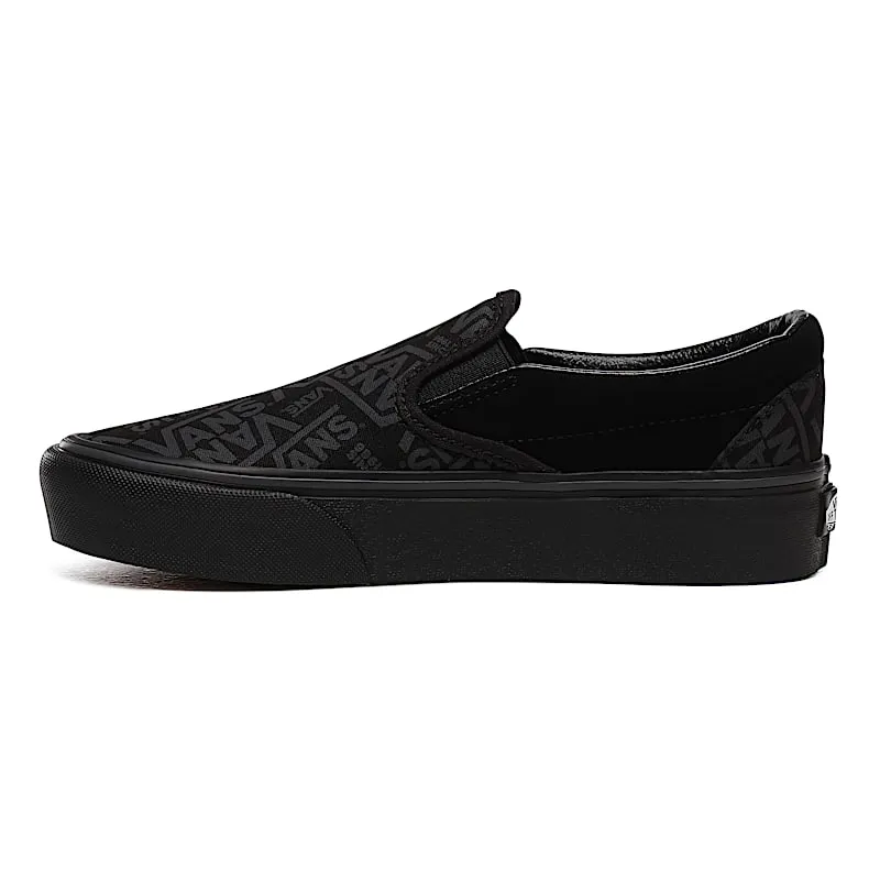 VANS Vans 66 Classic Slip-on Platform Shoes (Black)