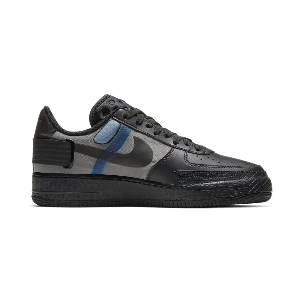 Nike Air Force AF 1 Low Type Triple Black (2019) (AT7859-001)