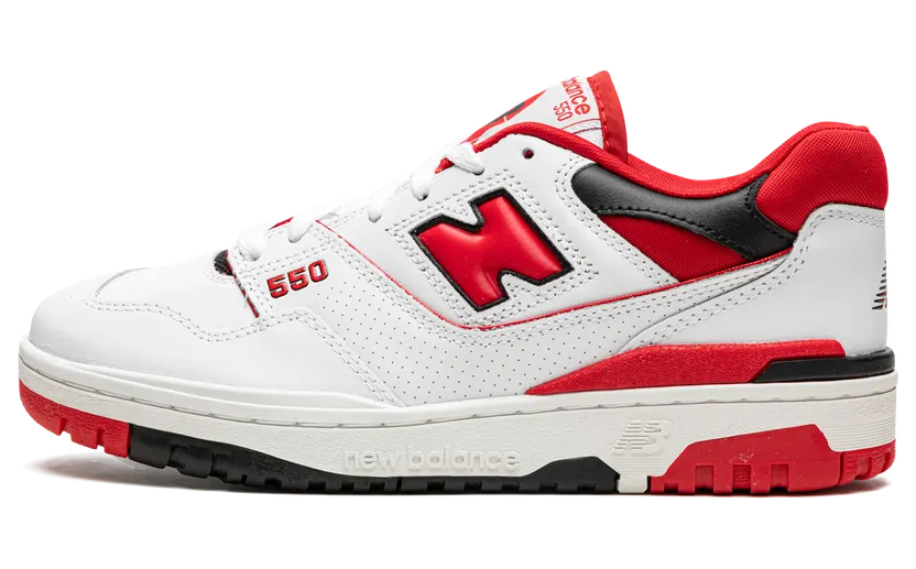 New Balance 550 White Red Black (BB550HR1)