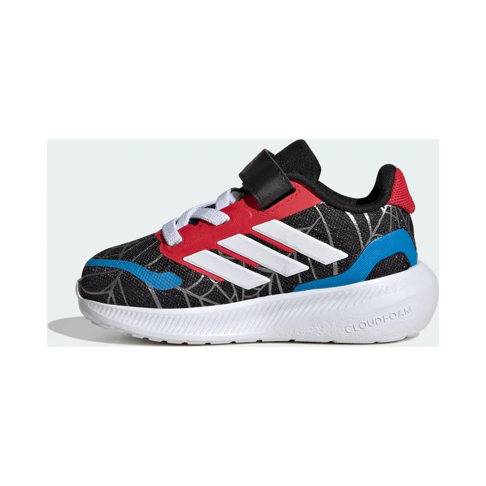 Adidas adidas Marvel Spider-man Runfalcon Kids Core Black / Cloud White / Pure Ruby (JR5661)