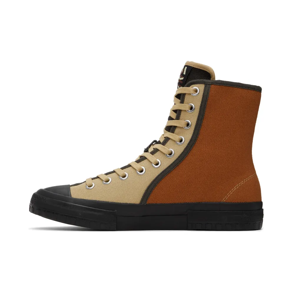 CamperLab Brown & Orange Color Block (K300388-002)