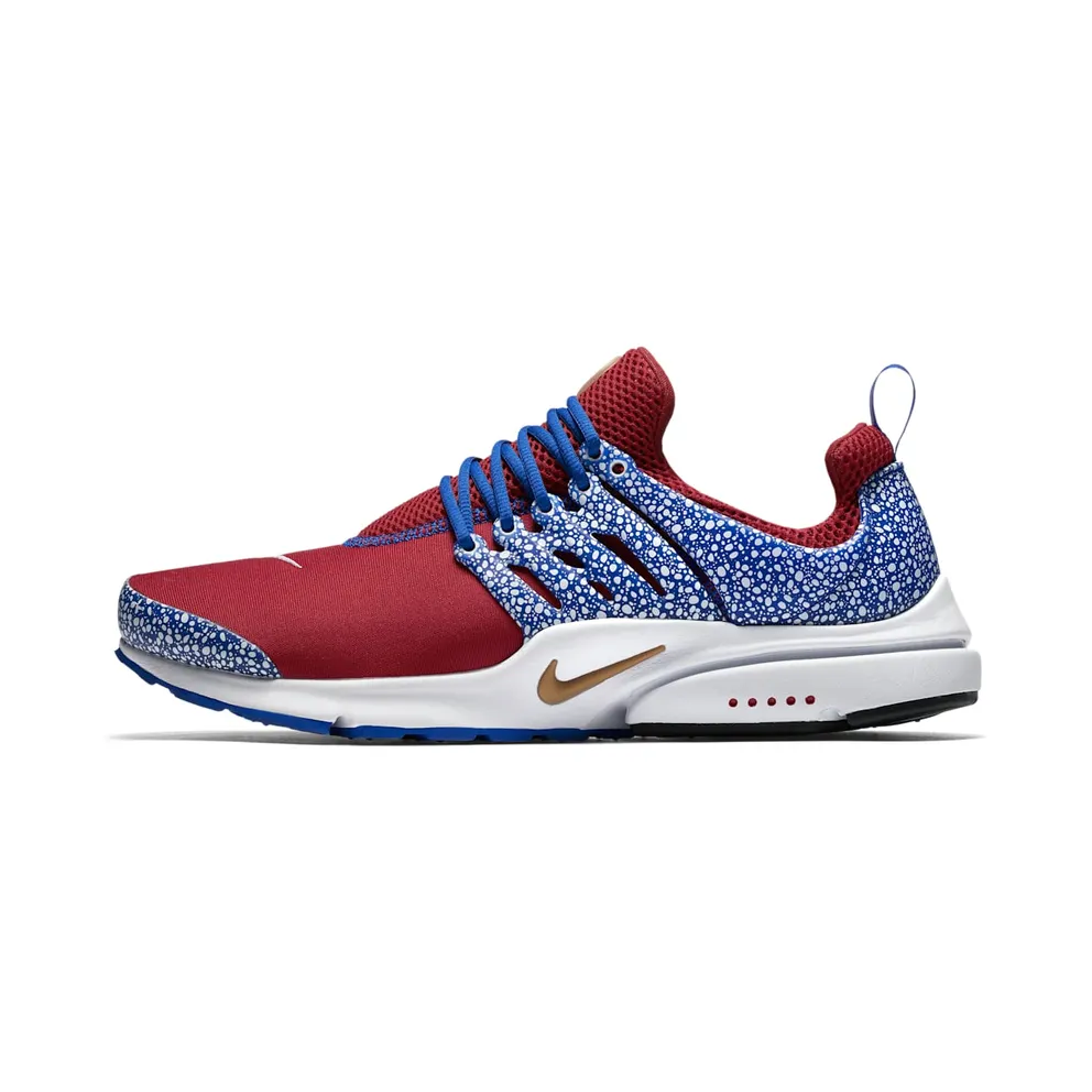 Nike Air Presto Safari Red Gym Red/Racer Blue-White (886043-600)
