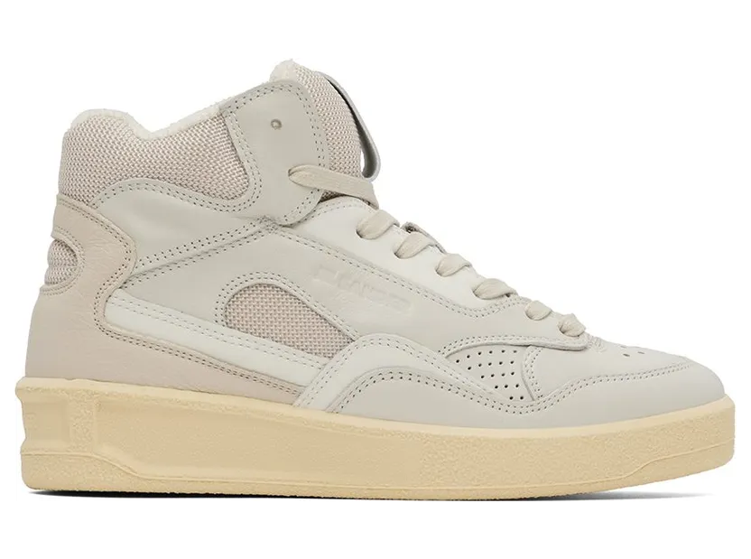 Jil Sander Beige Basket High-Top 109 Nude (J15WS0007_P4869)